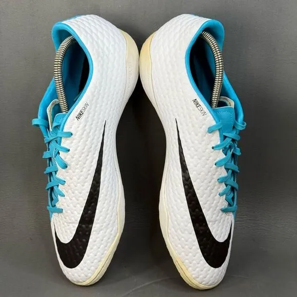 Nike Hypervenom Phelon III IC Soccer Shoes Sky Blue White Black men’s size 12