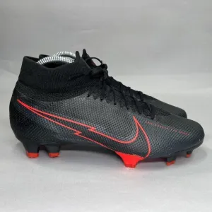 Nike Men's Size 7 Mercurial Superfly 7 Pro FG &quot;Bred&quot; Soccer Cleats