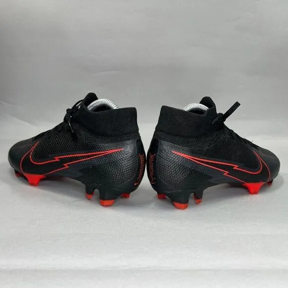 Nike Men's Size 7 Mercurial Superfly 7 Pro FG &quot;Bred&quot; Soccer Cleats