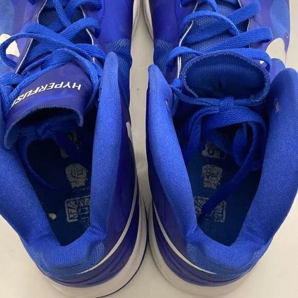 Nike Mens Basketball Shoes Zoom Hyperfuse 2012 Blue Size 13.5