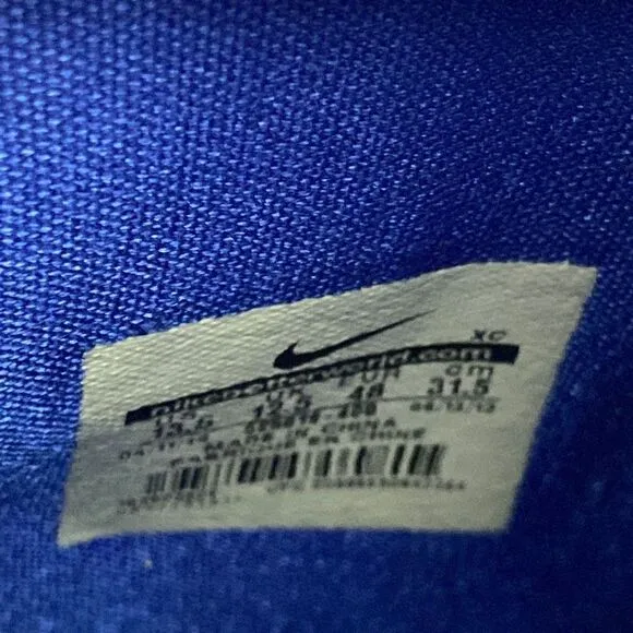 Nike Mens Basketball Shoes Zoom Hyperfuse 2012 Blue Size 13.5