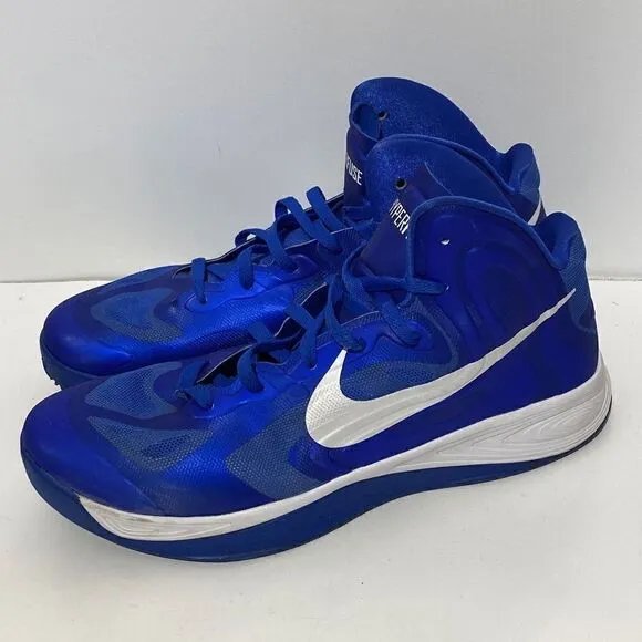 Nike Mens Basketball Shoes Zoom Hyperfuse 2012 Blue Size 13.5