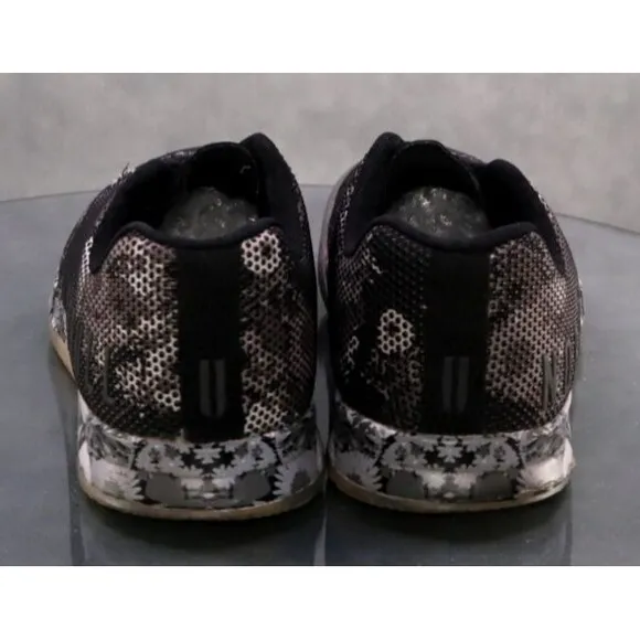 No Bull Court Outwork Men's Trainer Shoes Size 9 Tie Dye Floral Gray Black