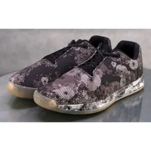 No Bull Court Outwork Men's Trainer Shoes Size 9 Tie Dye Floral Gray Black