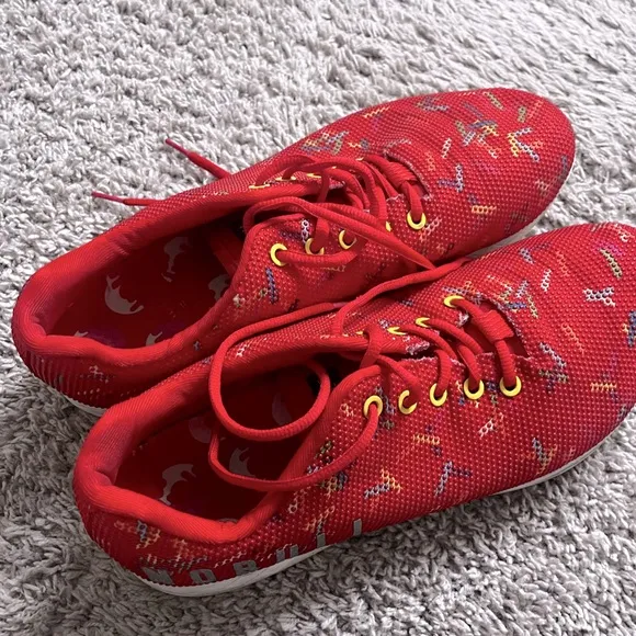NoBull Cheat Meal Printed Trainers In Red Sprinkles Shoes Men’s Size 11.5