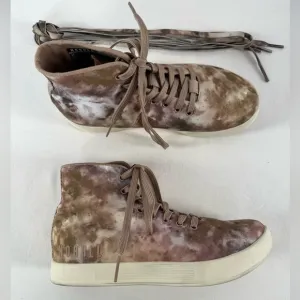 Nobull High Too Unisex Trainer Shoes in Pink Tie Dye Size Woman’s 7 Men’s 5.5