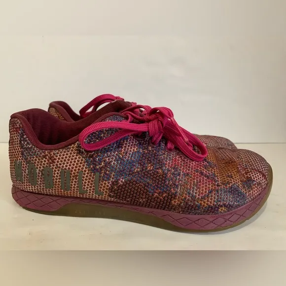 NOBULL Limited Edition‎ Wells Art Workout Sneakers Mens 8/W9.5 Lace Up Gym Shoes