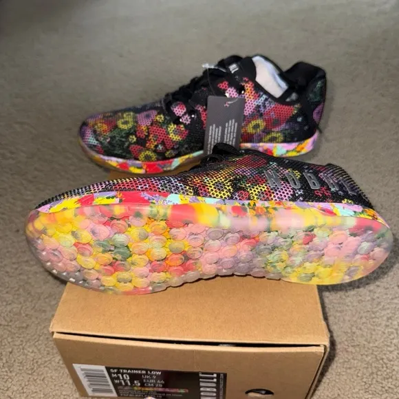 NOBULL Outwork SF Trainer Low Superblossom WorkoutCrossift Gym Shoes 11.5