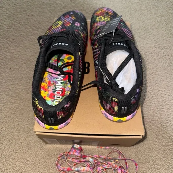NOBULL Outwork SF Trainer Low Superblossom WorkoutCrossift Gym Shoes 11.5