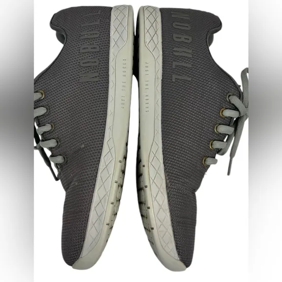 Nobull Outwork Sneakers Mens Size 10.5 Womens Size 12 Gray Athletic Gym