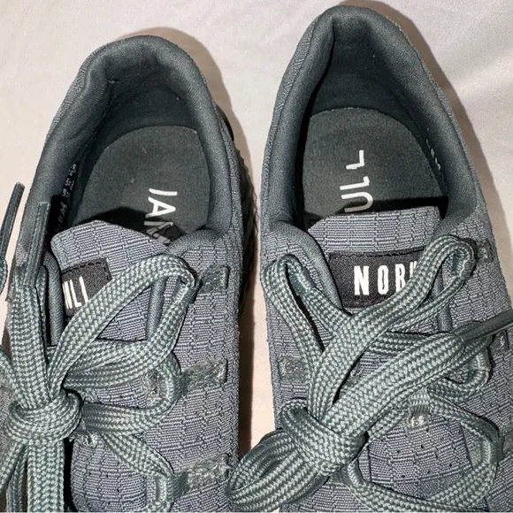 NoBull Ripstop Runners Men's 6.5 Women’s 8 Gray Gym Athletic Shoes
