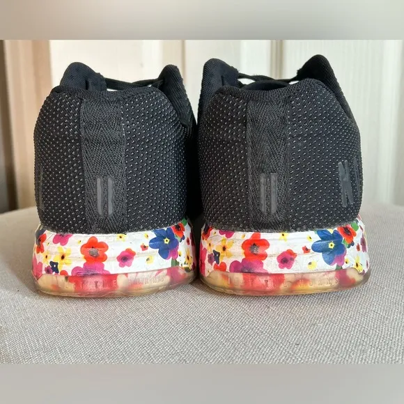 NOBULL Unisex Outwork Sneakers Black Daisy M11 W12.5 Athletic Workout Gym Shoes