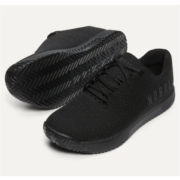 Nobull Women's Outwork Edge (Impact) Shoes Sneakers Triple Black SZ 7.5