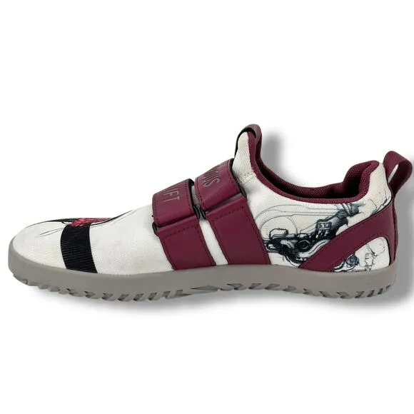 Notorious Lifters Gen 2X Gym Lift Sneaker Shoes Cyberpunk Pink Print Sz 40 8.5
