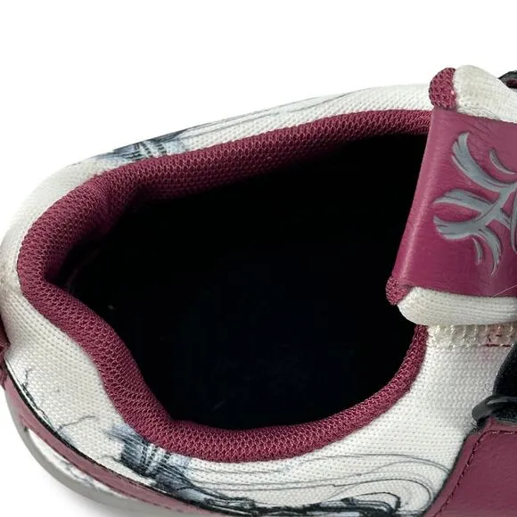 Notorious Lifters Gen 2X Gym Lift Sneaker Shoes Cyberpunk Pink Print Sz 40 8.5