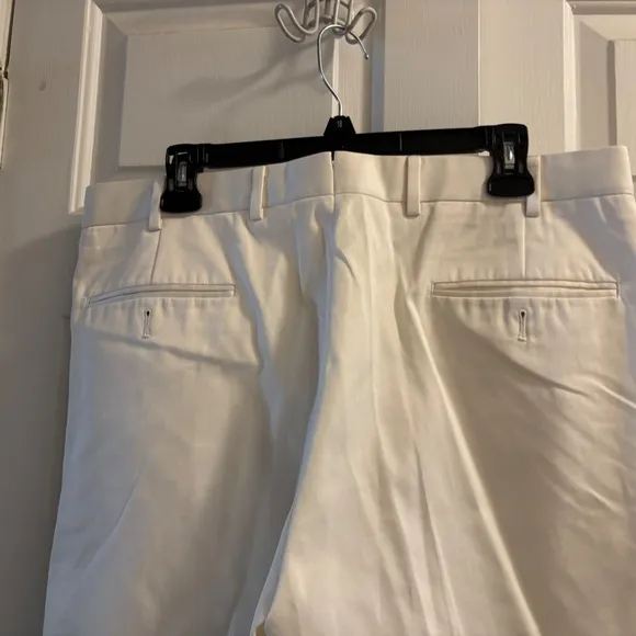 NWOT Men's Brooks Brothers Country Club Ivory Pants Size 35/32