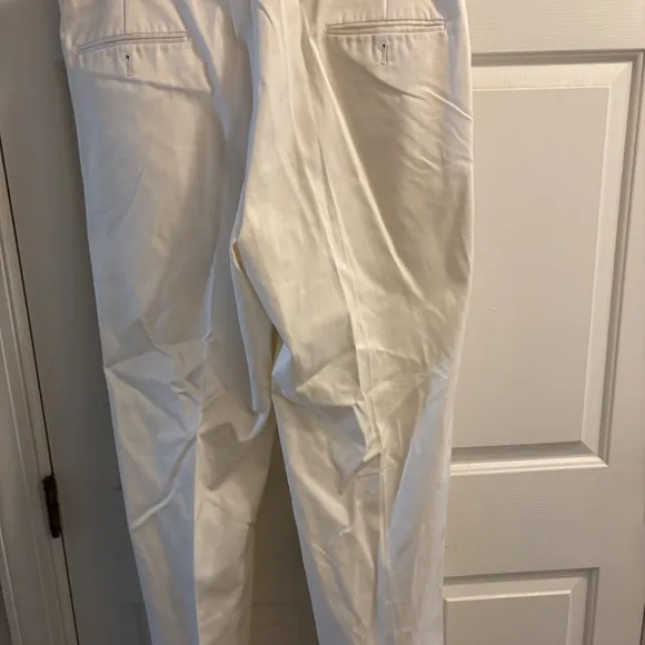 NWOT Men's Brooks Brothers Country Club Ivory Pants Size 35/32