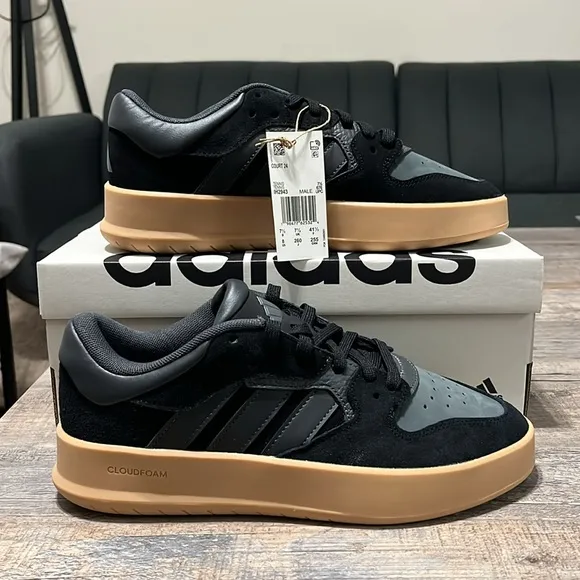NWT Adidas Court 24 Men's Shoes - Black - IH2943
