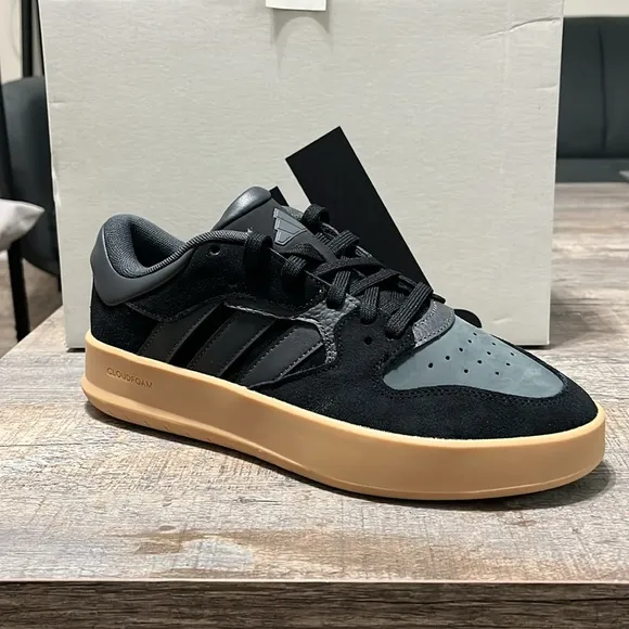 NWT Adidas Court 24 Men's Shoes - Black - IH2943
