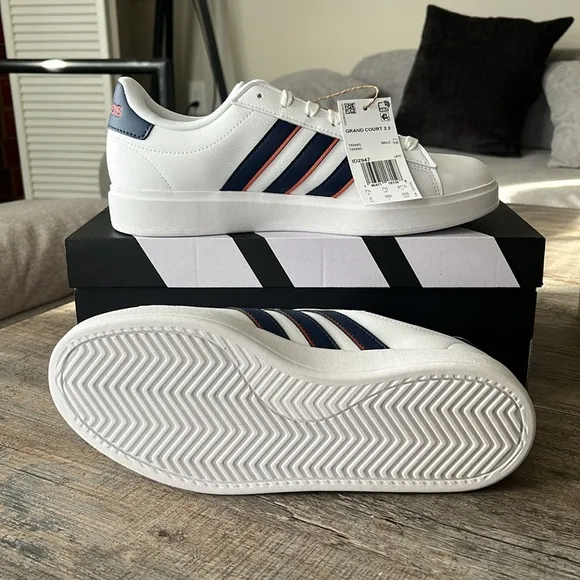 NWT Adidas Grand Court Men's Shoes - ID2947