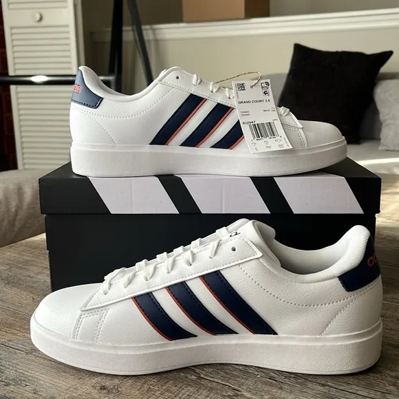 NWT Adidas Grand Court Men's Shoes - ID2947
