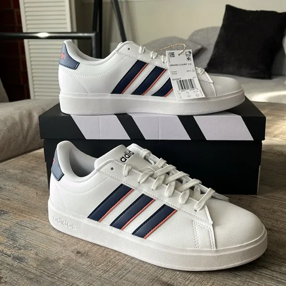 NWT Adidas Grand Court Men's Shoes - ID2947