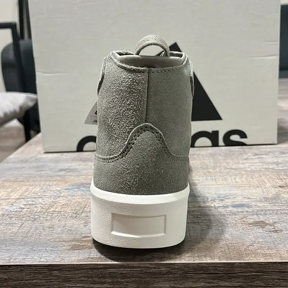 NWT Adidas Znsored High Men's Shoes - Grey/Green - IH4781