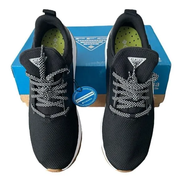NWT Columbia Performance Fishing Boat Shoes Black  Tamiami PFG Men’s Size 11