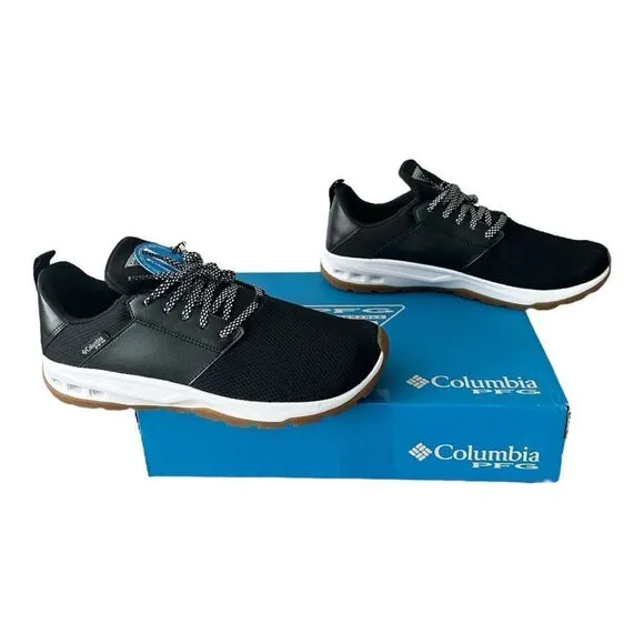 NWT Columbia Performance Fishing Boat Shoes Black  Tamiami PFG Men’s Size 11
