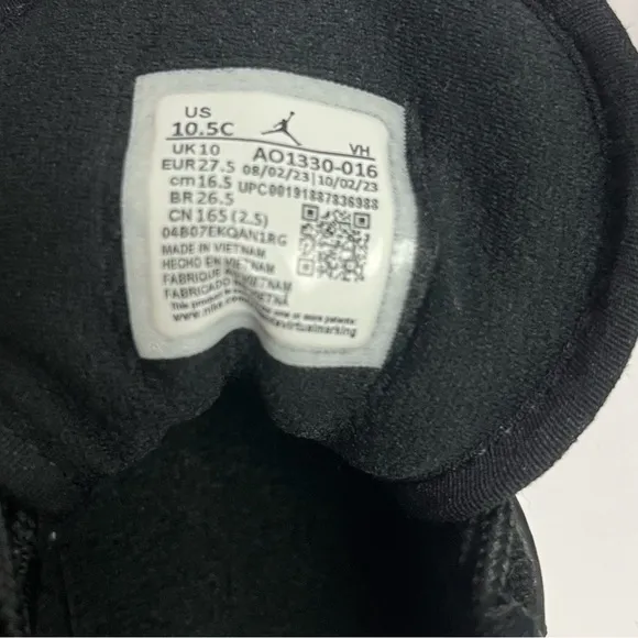 NWT 😎 Jordan Access PS Black Gym Red Shoes AV7943-001 Kids
