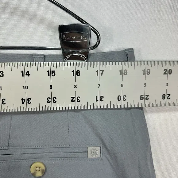 NWT Peter Millar Crown Sport Raleigh Performance Trouser Mens 36 x 32 Pant Grey