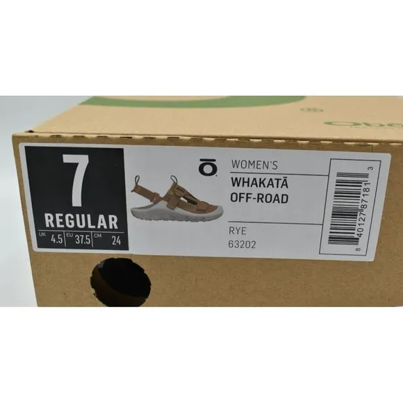 Oboz Womens Size 7 Whakata Off-Road Rye Sandals Shoes