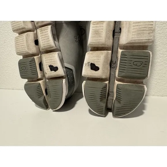 On Cloud 5 Combo Mens Sz 13 Running Shoes Sneakers Gray White Gym Lifestyle