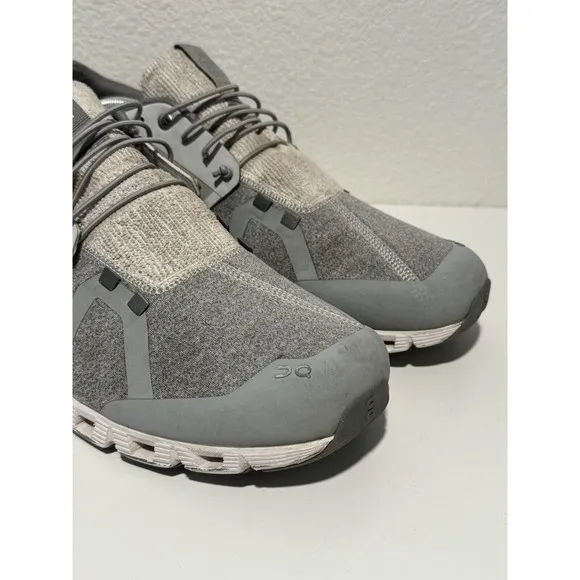 On Cloud 5 Combo Mens Sz 13 Running Shoes Sneakers Gray White Gym Lifestyle