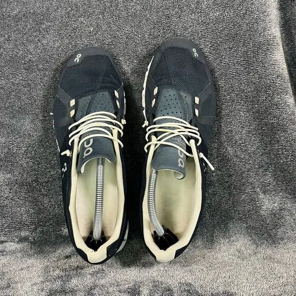 On Cloud 5 Running Shoes Mens Size 11 Navy Blue White Athletic Gym Sneakers