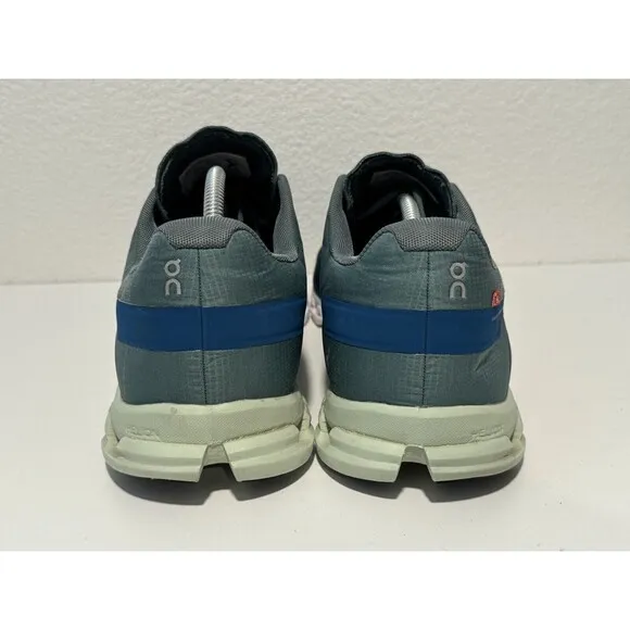 ON Cloud Cloudflow Mens Running Shoes Sz 13 Sea Petrol Blue Green Sneakers Gym