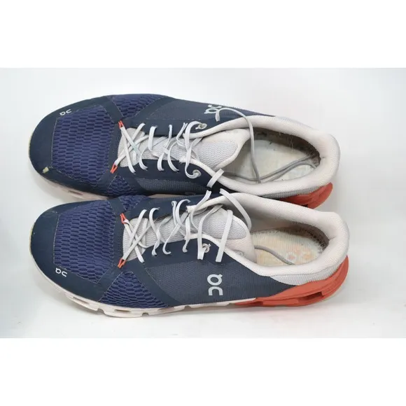 On Cloud Cloudflyer Mens Sneakers Running Shoes Midnight / Rust, Size 14 - Read!