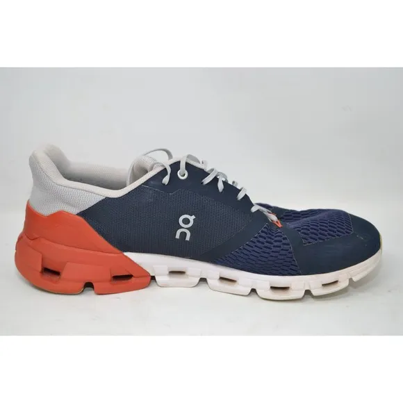 On Cloud Cloudflyer Mens Sneakers Running Shoes Midnight / Rust, Size 14 - Read!