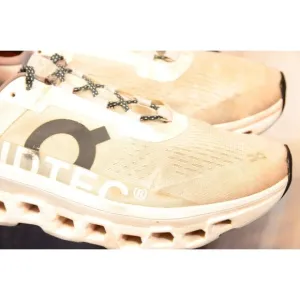 On Cloud Cloudmonster 61.98288‎ Men's Size 11 Shoes Sneakers White Gray Black