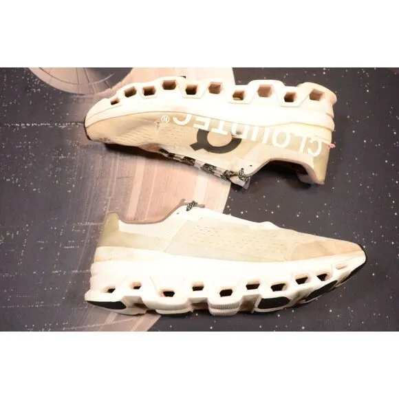 On Cloud Cloudmonster 61.98288‎ Men's Size 11 Shoes Sneakers White Gray Black