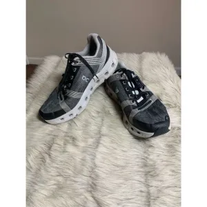 On Cloudgo Grey Black Road-Running Sneakers Men's Size 8.5 Women’s 10