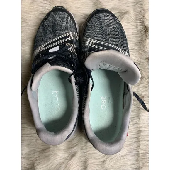 On Cloudgo Grey Black Road-Running Sneakers Men's Size 8.5 Women’s 10