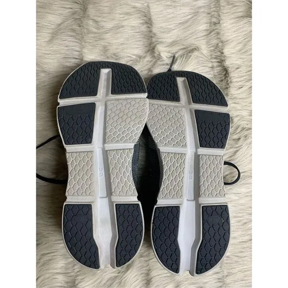 On Cloudgo Grey Black Road-Running Sneakers Men's Size 8.5 Women’s 10