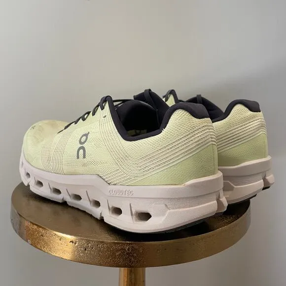 On Cloudgo Men's Running Shoes, 12.5 | Hay, Sand, Green, 55.98091 Helion Foam