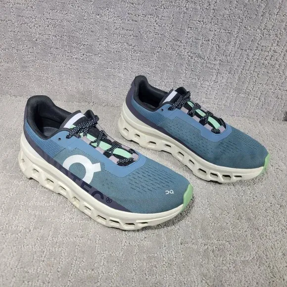 On Cloudmonster 6T.98084 Mens Size US 9.5 Dust Vapor Road Running Sneaker Shoes