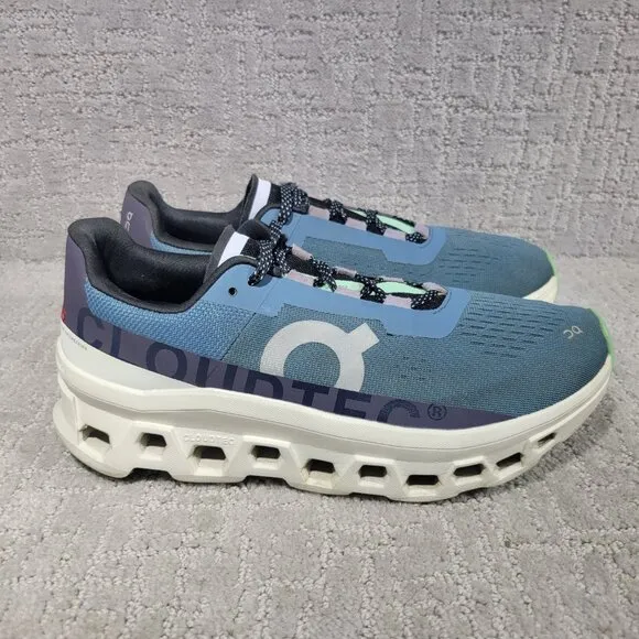 On Cloudmonster 6T.98084 Mens Size US 9.5 Dust Vapor Road Running Sneaker Shoes