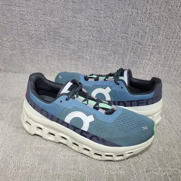 On Cloudmonster 6T.98084 Mens Size US 9.5 Dust Vapor Road Running Sneaker Shoes