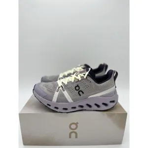 On Cloudsurfer Trail Size 8.5 Womens Seedling Lilac Purple Black Running Shoes
