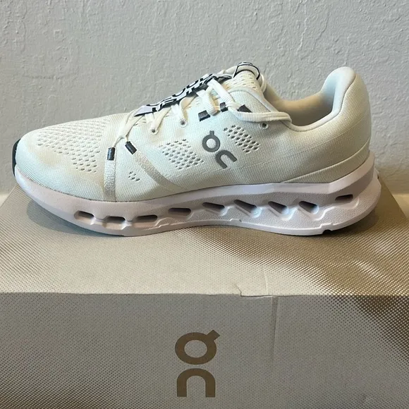On Cloudsurfer White Road Running Shoes Men’s Size 9.5