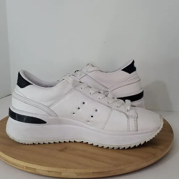 Onitsuka Tiger Lawnship PF White Leather Women's Sneakers Size 7